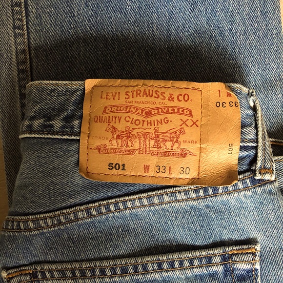 Vintage Levi’s 501 ‘93 Straight Men’s Jeans - Picture 4 of 4